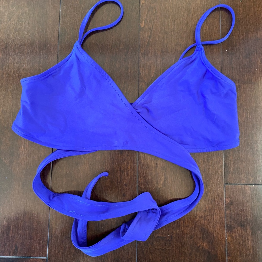 L Space Chloe Wrap Top Small